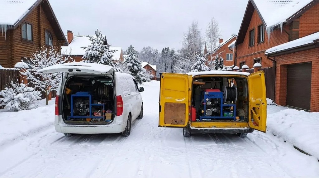 Профессиональное оборудование для гидродинамической прочистки